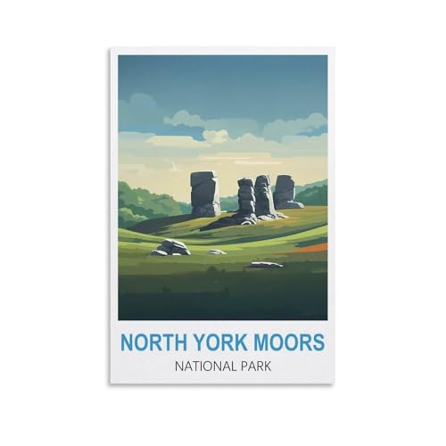 1000-teiliges Puzzle „North York Moors National Park, England“ für Kinder und Erwachsene, personalisiertes Puzzle-Spiel zum Zusammensetzen, 52 x 38 cm 1000-teiliges Puzzle „North York Moors National Park, England“ für Kinder und Erwachsene, personalisiertes Puzzle-Spiel zum Zusammensetzen, 52 x 38 cm von AFHMZ