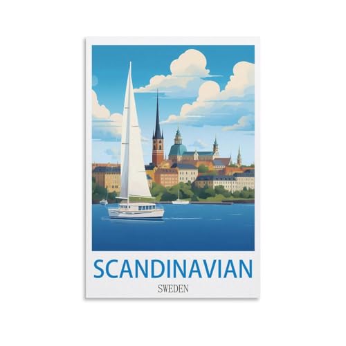 1000-teiliges Puzzle „Skandinavisches Schweden“, 1000-teiliges Puzzle für Erwachsene – anspruchsvolles Denksport-Puzzle für Erwachsene, 70 x 50 cm 1000-teiliges Puzzle „Skandinavisches Schweden“, 1000-teiliges Puzzle für Erwachsene – anspruchsvolles Denksport-Puzzle für Erwachsene, 70 x 50 cm von AFHMZ