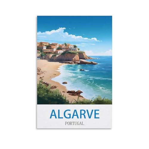 1000-teiliges Puzzle Algarve Portugal Anspruchsvolle Puzzles, Puzzlespiel für die ganze Familie für Frauen, Geschenke für Männer, 70 x 50 cm 1000-teiliges Puzzle Algarve Portugal Anspruchsvolle Puzzles, Puzzlespiel für die ganze Familie für Frauen, Geschenke für Männer, 70 x 50 cm von AFHMZ
