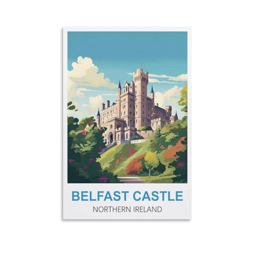 1000-teiliges Puzzle Belfast Castle Nordirland, anspruchsvolle Puzzles, Puzzlespiel für die ganze Familie für Frauen, Geschenke für Männer, 70 x 50 cm 1000-teiliges Puzzle Belfast Castle Nordirland, anspruchsvolle Puzzles, Puzzlespiel für die ganze Familie für Frauen, Geschenke für Männer, 70 x 50 cm von AFHMZ
