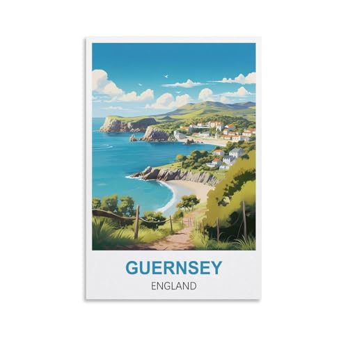 1000-teiliges Puzzle Guernsey, England, 1000-teiliges Puzzle für Erwachsene – Anspruchsvolles Denksport-Puzzle für Erwachsene, 70 x 50 cm 1000-teiliges Puzzle Guernsey, England, 1000-teiliges Puzzle für Erwachsene – Anspruchsvolles Denksport-Puzzle für Erwachsene, 70 x 50 cm von AFHMZ