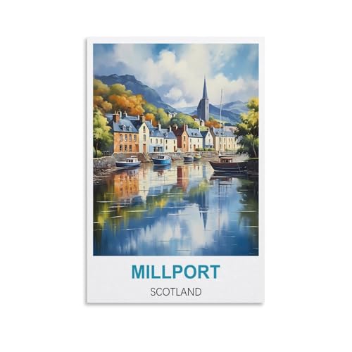 1000-teiliges Puzzle Millport, Schottland, anspruchsvolle Puzzles, Puzzlespiel für die ganze Familie für Frauen, Geschenke für Männer, 70 x 50 cm 1000-teiliges Puzzle Millport, Schottland, anspruchsvolle Puzzles, Puzzlespiel für die ganze Familie für Frauen, Geschenke für Männer, 70 x 50 cm von AFHMZ