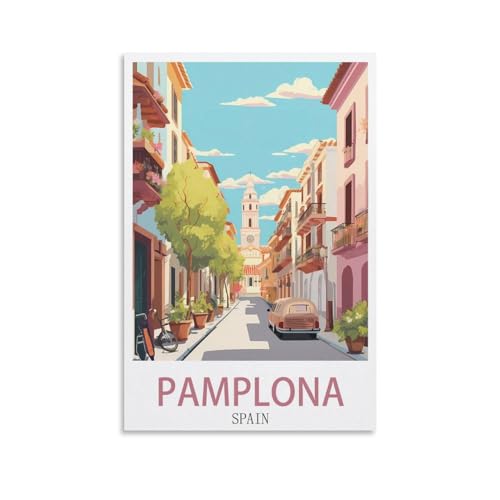 1000-teiliges Puzzle Pamplona, Spanien, Puzzles für Erwachsene, Kunstwerk, Hauswanddekoration, anspruchsvolles Puzzle für Familienspiele, 70 x 50 cm 1000-teiliges Puzzle Pamplona, Spanien, Puzzles für Erwachsene, Kunstwerk, Hauswanddekoration, anspruchsvolles Puzzle für Familienspiele, 70 x 50 cm von AFHMZ