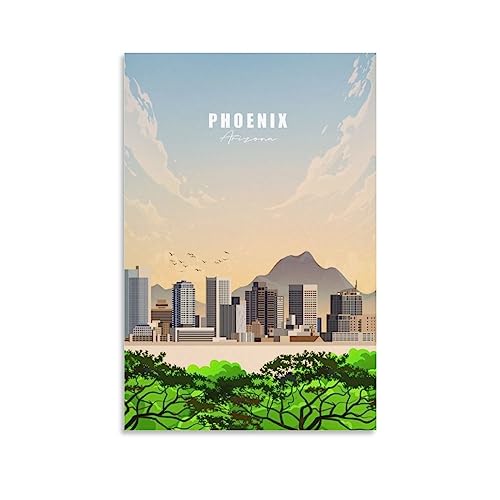 1000-teiliges Puzzle Phoenix, Arizona, 1000-teiliges Puzzle für Erwachsene – anspruchsvolles Denkspiel für Erwachsene, 38 x 26 cm von AFHMZ