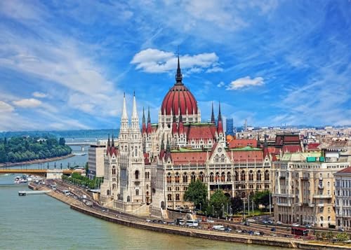 1000-teiliges Puzzle für Erwachsene, Budapest City, Schwierigkeitsgrad, Dekompressionsspiele, Lernspielzeug, Geschenk, dekoratives Gemälde, 70 x 50 cm 1000-teiliges Puzzle für Erwachsene, Budapest City, Schwierigkeitsgrad, Dekompressionsspiele, Lernspielzeug, Geschenk, dekoratives Gemälde, 70 x 50 cm von AFHMZ