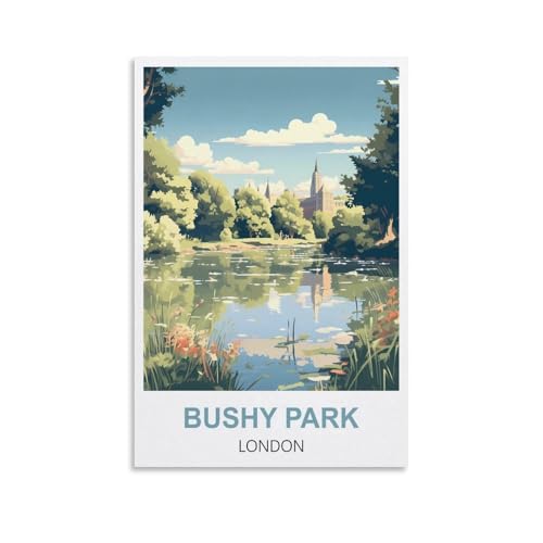 1000-teiliges Puzzle für Erwachsene, Bushy Park London, 1000-teiliges Puzzle, Lernspiele, Heimdekoration, Puzzle, 70 x 50 cm 1000-teiliges Puzzle für Erwachsene, Bushy Park London, 1000-teiliges Puzzle, Lernspiele, Heimdekoration, Puzzle, 70 x 50 cm von AFHMZ