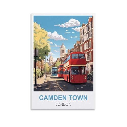 1000-teiliges Puzzle für Erwachsene, Camden Town London, 1000-teiliges Puzzle, Lernspiele, Heimdekoration, Puzzle, 70 x 50 cm 1000-teiliges Puzzle für Erwachsene, Camden Town London, 1000-teiliges Puzzle, Lernspiele, Heimdekoration, Puzzle, 70 x 50 cm von AFHMZ