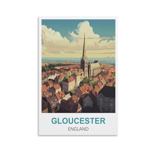 1000-teiliges Puzzle für Erwachsene, Gloucester, England, 1000-teiliges Puzzle, Lernspiele, Heimdekoration, Puzzle, 52 x 38 cm von AFHMZ