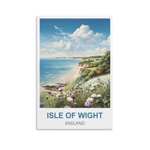 1000-teiliges Puzzle für Erwachsene, Isle of Wight, England, 1000-teiliges Puzzle, Lernspiele, Heimdekoration, Puzzle, 52 x 38 cm von AFHMZ