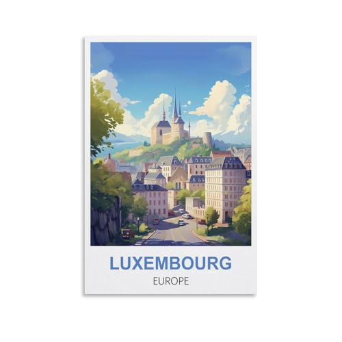 1000-teiliges Puzzle für Erwachsene, Luxemburg, Europa, nachhaltiges Puzzle für Teenager, Geschenke, klassisches Puzzle zur Denksportaufgabe, schwieriges, anspruchsvolles Spiel, 70 x 50 cm 1000-teiliges Puzzle für Erwachsene, Luxemburg, Europa, nachhaltiges Puzzle für Teenager, Geschenke, klassisches Puzzle zur Denksportaufgabe, schwieriges, anspruchsvolles Spiel, 70 x 50 cm von AFHMZ