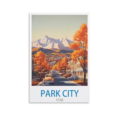 1000-teiliges Puzzle für Erwachsene, Park City, Utah, 1000-teiliges Puzzle, Lernspiele, Heimdekoration, Puzzle, 52 x 38 cm 1000-teiliges Puzzle für Erwachsene, Park City, Utah, 1000-teiliges Puzzle, Lernspiele, Heimdekoration, Puzzle, 52 x 38 cm von AFHMZ