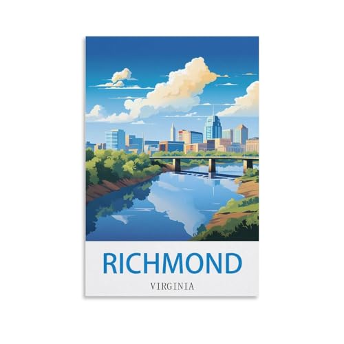 1000-teiliges Puzzle für Erwachsene, Richmond, Virginia, 1000-teiliges Puzzle, Lernspiele, Heimdekoration, Puzzle, 70 x 50 cm 1000-teiliges Puzzle für Erwachsene, Richmond, Virginia, 1000-teiliges Puzzle, Lernspiele, Heimdekoration, Puzzle, 70 x 50 cm von AFHMZ