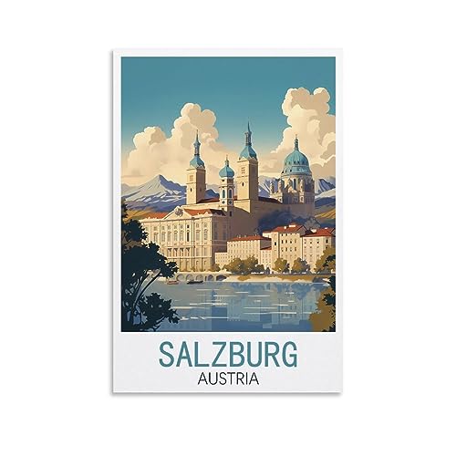 1000-teiliges Puzzle für Erwachsene, Salzburg, Österreich, nachhaltiges Puzzle für Teenager, Geschenke, klassisches Puzzle für die Gehirnherausforderung, 52 x 38 cm von AFHMZ