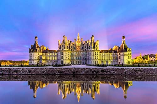 1000-teiliges Puzzle für Erwachsene, Schloss Chambord, 70 x 50 cm von AFHMZ