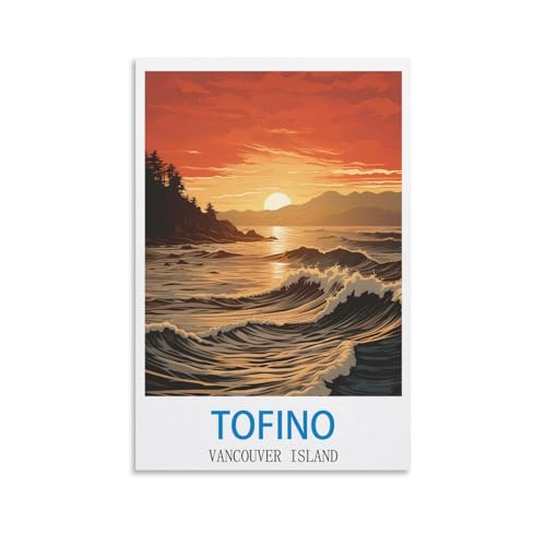 1000-teiliges Puzzle für Erwachsene, Tofino Vancouver Island, Kanada, 1000-teiliges Puzzle, Lernspiele, Heimdekoration, Puzzle, 38 x 26 cm von AFHMZ