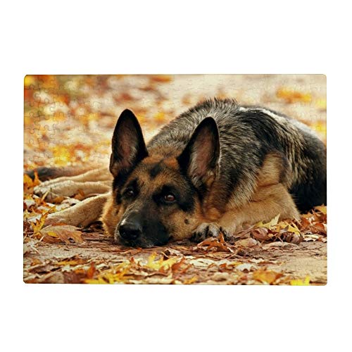 1000-teiliges Puzzle für Erwachsene – Deutscher Schäferhund, 70 x 50 cm von AFHMZ