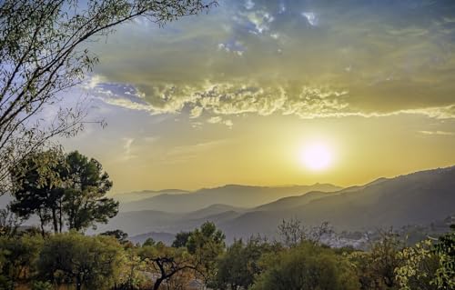 1000-teiliges Puzzle für Erwachsene | Familienspaß-Puzzle 1000 Teile für Erwachsene, Geschenke, Landschaft 70 x 100 cm von AFHMZ