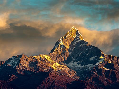 200-teiliges Puzzle, Familien-Aktivitätspuzzle, Lernspiele – Annapurna, Nepal, Himalaya, 35 x 25 cm 200-teiliges Puzzle, Familien-Aktivitätspuzzle, Lernspiele – Annapurna, Nepal, Himalaya, 35 x 25 cm von AFHMZ