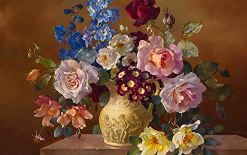 2000 Puzzles für Erwachsene und Kinder, Blumen in Einer Vase, Puzzle-Set aus Karton, Lernspielzeug, Herausforderungs-Puzzle, Spielzeug, Heimdekoration, Geschenke, 100 x 70CM 2000 Puzzles für Erwachsene und Kinder, Blumen in Einer Vase, Puzzle-Set aus Karton, Lernspielzeug, Herausforderungs-Puzzle, Spielzeug, Heimdekoration, Geschenke, 100 x 70CM von AFHMZ