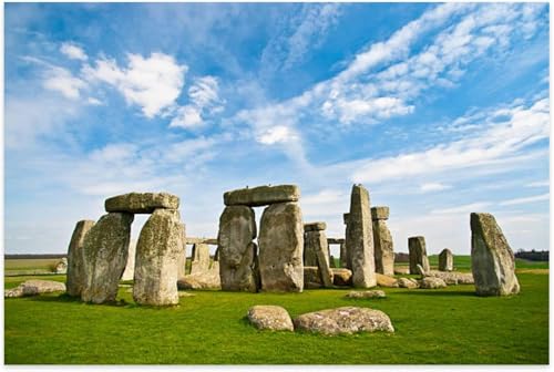 2000 Teile Puzzle für Erwachsene, Stonehenge, historische Stätte, Steinmaterial, Megalith, Steinobjekt, Geschichte, Puzzlespiel für die Familie, Puzzlespielzeug, 70 x 100 cm 2000 Teile Puzzle für Erwachsene, Stonehenge, historische Stätte, Steinmaterial, Megalith, Steinobjekt, Geschichte, Puzzlespiel für die Familie, Puzzlespielzeug, 70 x 100 cm von AFHMZ