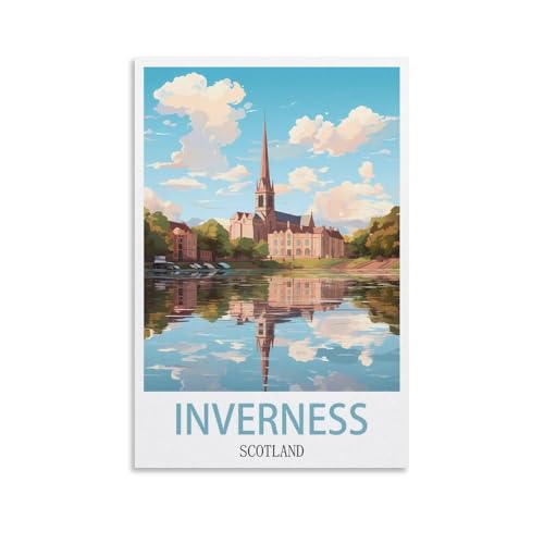 2000-teilige Puzzles, Poster von Inverness, Schottland, Puzzles 2000 Teile für Erwachsene, Malpuzzle 2000 Teile, anspruchsvolle DIY-Puzzles für Erwachsene, 100 x 70 cm 2000-teilige Puzzles, Poster von Inverness, Schottland, Puzzles 2000 Teile für Erwachsene, Malpuzzle 2000 Teile, anspruchsvolle DIY-Puzzles für Erwachsene, 100 x 70 cm von AFHMZ