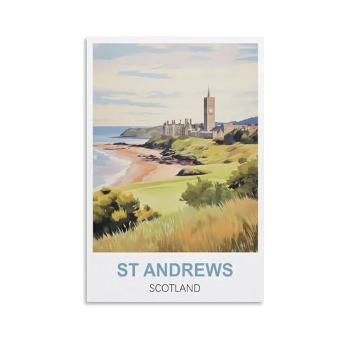 2000-teilige Puzzles, St. Andrews, Schottland-Poster, Puzzles 2000 Teile für Erwachsene, Malpuzzle 2000 Teile, anspruchsvolle DIY-Puzzles für Erwachsene, 100 x 70 cm 2000-teilige Puzzles, St. Andrews, Schottland-Poster, Puzzles 2000 Teile für Erwachsene, Malpuzzle 2000 Teile, anspruchsvolle DIY-Puzzles für Erwachsene, 100 x 70 cm von AFHMZ