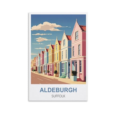 2000-teiliges Puzzle, Aldeburgh Suffolk für Kinder und Erwachsene, personalisiertes Puzzle-Spiel zum Zusammensetzen, 100 x 70 cm von AFHMZ