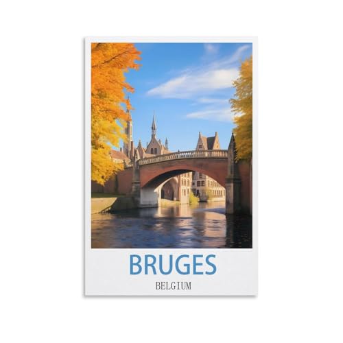2000-teiliges Puzzle, Brügge, Belgien, Poster aus Papier, Puzzles, geeignet für Erwachsene, Kinder und Familien, Stressabbau-Puzzlespiele, 100 x 70 cm 2000-teiliges Puzzle, Brügge, Belgien, Poster aus Papier, Puzzles, geeignet für Erwachsene, Kinder und Familien, Stressabbau-Puzzlespiele, 100 x 70 cm von AFHMZ