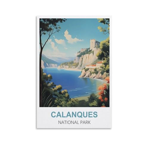 2000-teiliges Puzzle, Calanques-Nationalpark, Frankreich, für Kinder und Erwachsene, personalisiertes Puzzle-Spiel zum Zusammensetzen, 100 x 70 cm von AFHMZ