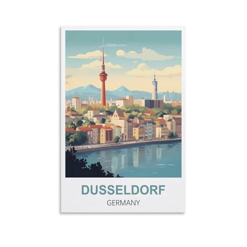2000-teiliges Puzzle, Düsseldorf, Deutschland, Puzzle 2000 Teile, Papierpuzzle, Lernspielzeug für Erwachsene und Kinder, Familien-Dekompressionsspiel, 100 x 70 cm 2000-teiliges Puzzle, Düsseldorf, Deutschland, Puzzle 2000 Teile, Papierpuzzle, Lernspielzeug für Erwachsene und Kinder, Familien-Dekompressionsspiel, 100 x 70 cm von AFHMZ