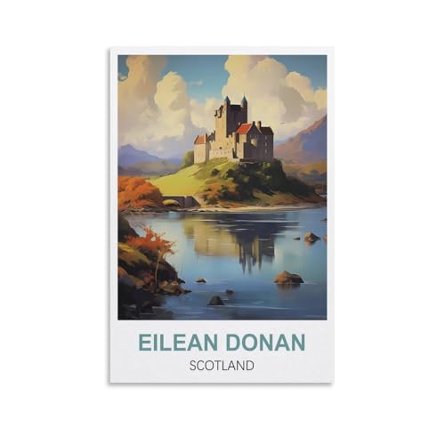 2000-teiliges Puzzle, Eilean Donan Castle, Schottland-Schloss, anspruchsvolles, schwieriges Puzzle, Lernspiel, Puzzles, Geschenke für Erwachsene, 100 x 70 cm 2000-teiliges Puzzle, Eilean Donan Castle, Schottland-Schloss, anspruchsvolles, schwieriges Puzzle, Lernspiel, Puzzles, Geschenke für Erwachsene, 100 x 70 cm von AFHMZ