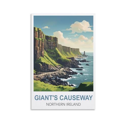 2000-teiliges Puzzle, Giant's Causeway, Nordirland, für Kinder und Erwachsene, personalisiertes Puzzle-Spiel zum Zusammenbauen, 100 x 70 cm von AFHMZ