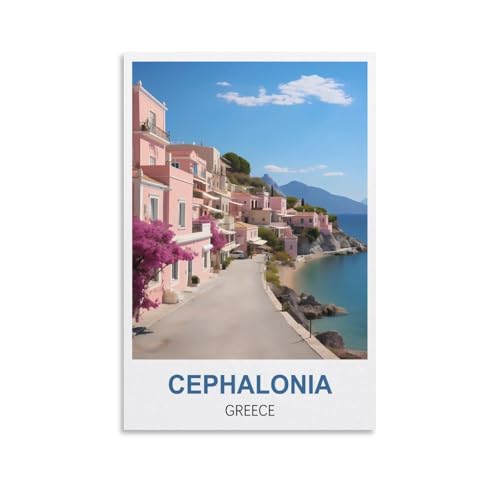 2000-teiliges Puzzle, Kefalonia, Griechenland, Poster-Puzzle, 2000-teiliges Holzpuzzle, Lernspielzeug für Erwachsene und Kinder, Familien-Dekompressionsspiel, 100 x 70 cm von AFHMZ