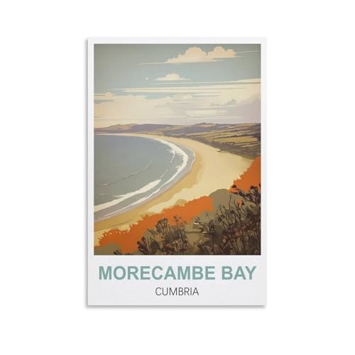 2000-teiliges Puzzle, Morecambe Bay Cumbria-Poster für Erwachsene, Lernspiel, Herausforderungsspielzeug, 2000-teiliges Puzzle für Erwachsene und Kinder, 100 x 70 cm 2000-teiliges Puzzle, Morecambe Bay Cumbria-Poster für Erwachsene, Lernspiel, Herausforderungsspielzeug, 2000-teiliges Puzzle für Erwachsene und Kinder, 100 x 70 cm von AFHMZ