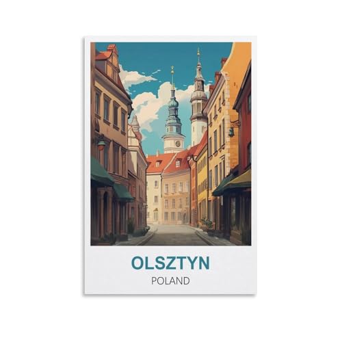 2000-teiliges Puzzle, Olsztyn, Polen-Poster für Kinder und Erwachsene, personalisiertes Puzzle-Spiel zum Zusammenbauen, 100 x 70 cm 2000-teiliges Puzzle, Olsztyn, Polen-Poster für Kinder und Erwachsene, personalisiertes Puzzle-Spiel zum Zusammenbauen, 100 x 70 cm von AFHMZ