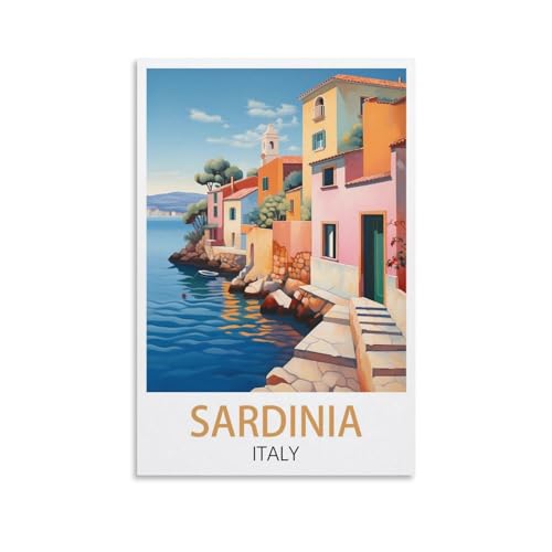 2000-teiliges Puzzle, Sardinien, Italien, Poster-Puzzle, 2000-teiliges Holzpuzzle, Lernspielzeug für Erwachsene und Kinder, Familien-Dekompressionsspiel, 100 x 70 cm von AFHMZ