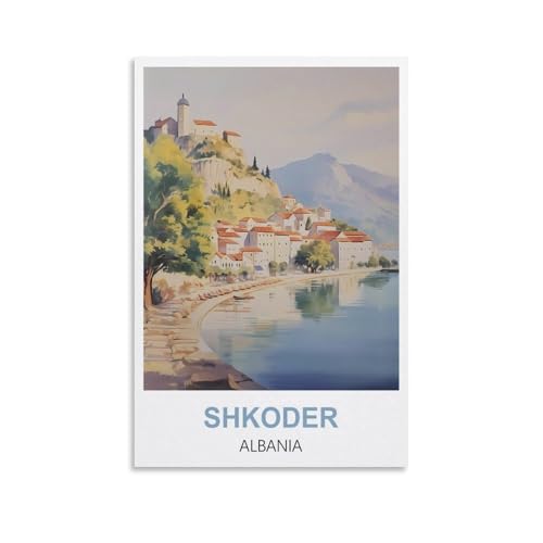 2000-teiliges Puzzle, Shkoder, Albanien-Poster, anspruchsvolles, schwieriges Puzzle, Lernspiel, Puzzles, Geschenke für Erwachsene, 100 x 70 cm 2000-teiliges Puzzle, Shkoder, Albanien-Poster, anspruchsvolles, schwieriges Puzzle, Lernspiel, Puzzles, Geschenke für Erwachsene, 100 x 70 cm von AFHMZ