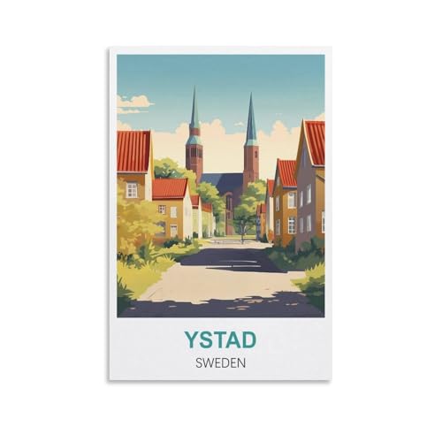 2000-teiliges Puzzle, Ystad, Schweden, anspruchsvolles, schwieriges Puzzle, Lernspiel, Puzzles, Geschenke für Erwachsene, 100 x 70 cm 2000-teiliges Puzzle, Ystad, Schweden, anspruchsvolles, schwieriges Puzzle, Lernspiel, Puzzles, Geschenke für Erwachsene, 100 x 70 cm von AFHMZ