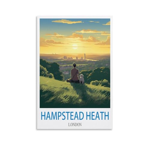 2000-teiliges Puzzle „Hampstead Heath London“ für Kinder und Erwachsene, personalisiertes Puzzle-Spiel zum Zusammensetzen, 100 x 70 cm 2000-teiliges Puzzle „Hampstead Heath London“ für Kinder und Erwachsene, personalisiertes Puzzle-Spiel zum Zusammensetzen, 100 x 70 cm von AFHMZ