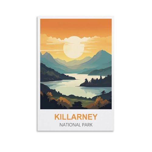 2000-teiliges Puzzle „Killarney-Nationalpark, Irland“, 2000-teiliges Puzzle für Erwachsene – anspruchsvolles Denkspiel für Erwachsene, 100 x 70 cm von AFHMZ