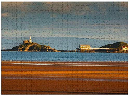 2000-teiliges Puzzle „Mumbles Lighthouse & RNLI Station“, lustiges Spiel, Spielzeug, Geburtstagsgeschenke, 100 x 70 cm 2000-teiliges Puzzle „Mumbles Lighthouse & RNLI Station“, lustiges Spiel, Spielzeug, Geburtstagsgeschenke, 100 x 70 cm von AFHMZ