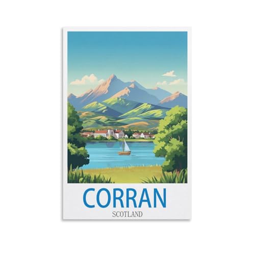 2000-teiliges Puzzle für Erwachsene, Corran, Schottland, 2000-teiliges Puzzle, Lernspiele, Heimdekoration, Puzzle, 100 x 70 cm 2000-teiliges Puzzle für Erwachsene, Corran, Schottland, 2000-teiliges Puzzle, Lernspiele, Heimdekoration, Puzzle, 100 x 70 cm von AFHMZ