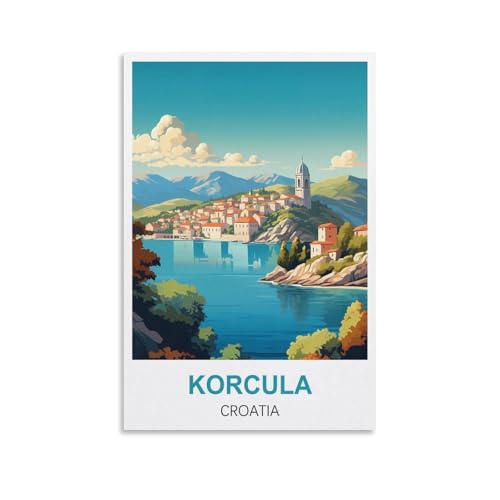 2000-teiliges Puzzle für Erwachsene, Korcula, Kroatien, nachhaltiges Puzzle für Teenager, Geschenke, klassisches Puzzle zur Denksportaufgabe, schwieriges, anspruchsvolles Spiel, 100 x 70 cm 2000-teiliges Puzzle für Erwachsene, Korcula, Kroatien, nachhaltiges Puzzle für Teenager, Geschenke, klassisches Puzzle zur Denksportaufgabe, schwieriges, anspruchsvolles Spiel, 100 x 70 cm von AFHMZ