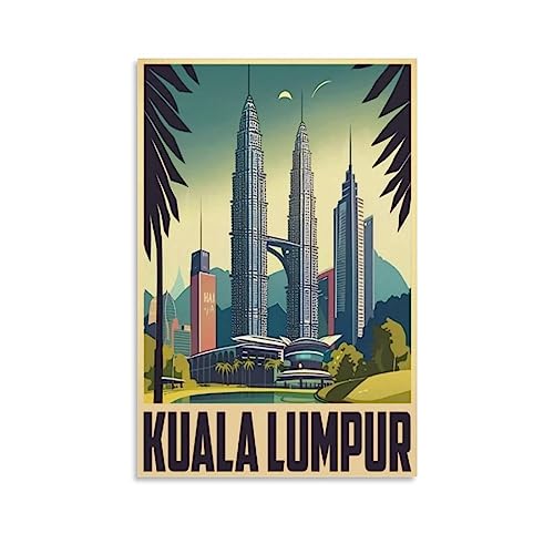 2000-teiliges Puzzle für Erwachsene, Kuala Lumpur Petronas Twin Towers, 2000-teiliges Puzzle, Lernspiele, Heimdekoration, Puzzle, 100 x 70 cm von AFHMZ
