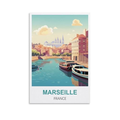 2000-teiliges Puzzle für Erwachsene, Marseille, Frankreich, 2000-teiliges Puzzle, Lernspiele, Heimdekoration, Puzzle, 100 x 70 cm von AFHMZ