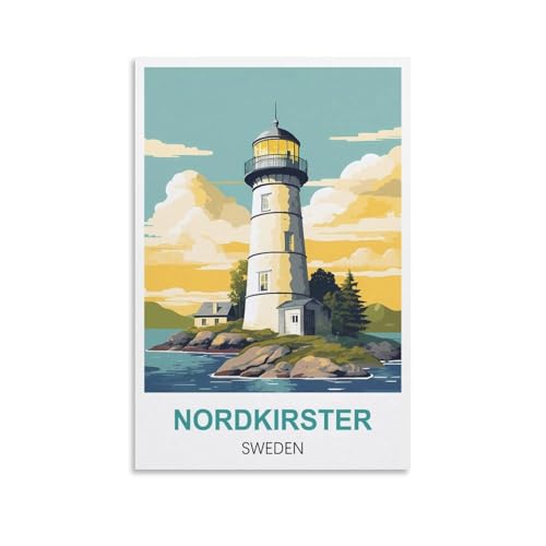 2000-teiliges Puzzle für Erwachsene, Nordkoster Nord-Leuchtturm Schweden, 2000-teiliges Puzzle, Lernspiele, Heimdekoration, Puzzle, 100 x 70 cm von AFHMZ