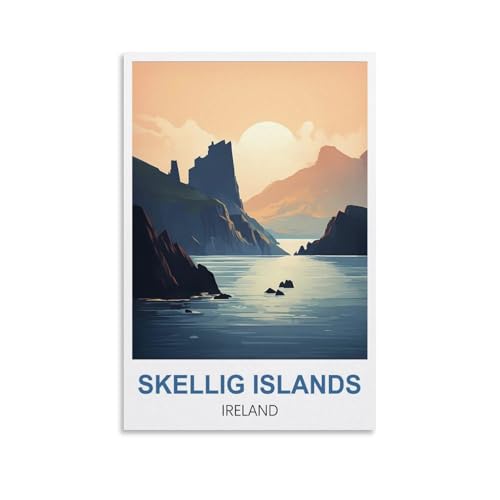 2000-teiliges Puzzle für Erwachsene, Skellig Islands, Irland, 2000-teiliges Puzzle, Lernspiele, Heimdekoration, Puzzle, 100 x 70 cm 2000-teiliges Puzzle für Erwachsene, Skellig Islands, Irland, 2000-teiliges Puzzle, Lernspiele, Heimdekoration, Puzzle, 100 x 70 cm von AFHMZ