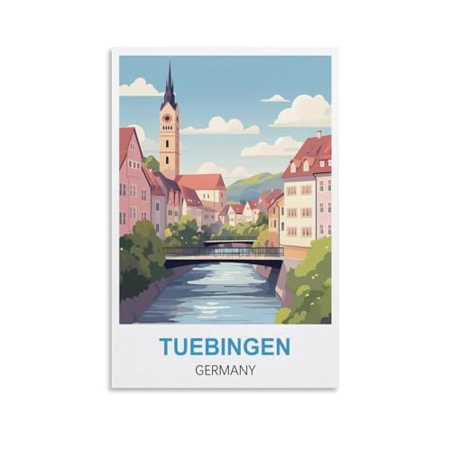 2000-teiliges Puzzle für Erwachsene, Tübingen, Deutschland, nachhaltiges Puzzle für Teenager, Geschenke, klassisches Denksport-Puzzle, schwieriges, anspruchsvolles Spiel, 100 x 70 cm 2000-teiliges Puzzle für Erwachsene, Tübingen, Deutschland, nachhaltiges Puzzle für Teenager, Geschenke, klassisches Denksport-Puzzle, schwieriges, anspruchsvolles Spiel, 100 x 70 cm von AFHMZ