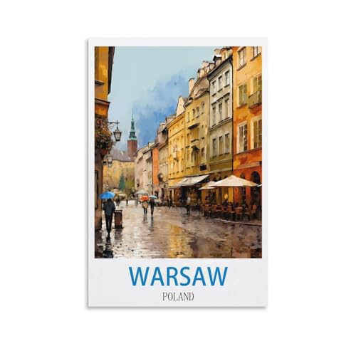 2000-teiliges Puzzle für Erwachsene, Warschau, Polen, 2000-teiliges Puzzle, Lernspiele, Heimdekoration, Puzzle, 100 x 70 cm 2000-teiliges Puzzle für Erwachsene, Warschau, Polen, 2000-teiliges Puzzle, Lernspiele, Heimdekoration, Puzzle, 100 x 70 cm von AFHMZ