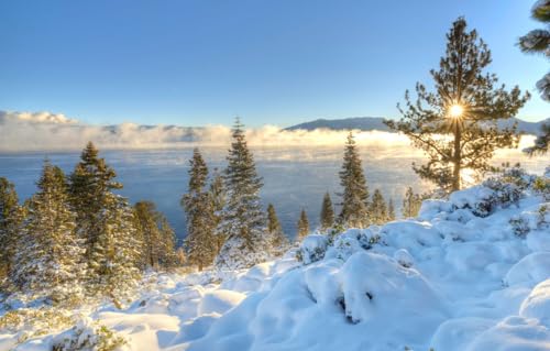 300-teiliges Puzzle, DIY-Holzpuzzle, Moderne Dekoration, Kunst, Intelligenzspiel, einzigartiges Geschenk, Kalifornien, Nevada, Sierra Nevada, Landschaften, 38 x 26 cm 300-teiliges Puzzle, DIY-Holzpuzzle, Moderne Dekoration, Kunst, Intelligenzspiel, einzigartiges Geschenk, Kalifornien, Nevada, Sierra Nevada, Landschaften, 38 x 26 cm von AFHMZ